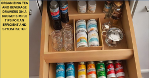 Organizing Tea and Beverage Drawers on a Budget: Simple Tips for an Efficient and Stylish Setup